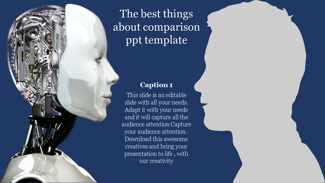 comparison ppt template-The best things about comparison ppt template